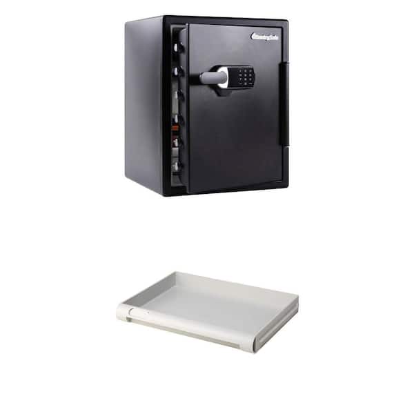 2.0 cu. ft. Fireproof/Waterproof Safe with Touchscreen Lock and Tray Insert Accessory Combo