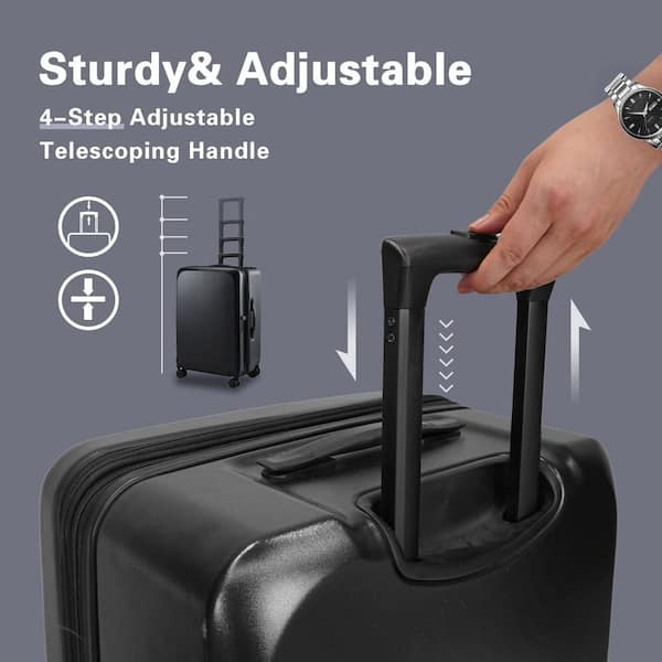 It Luggage Luggage and Travel Bag : Buy It Luggage Black Solid Trolley Bag ( Set of 3) Online