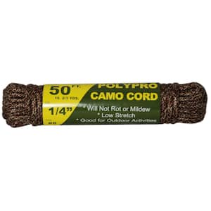 #8 - 1/4 in. x 50 ft. Camo Cord