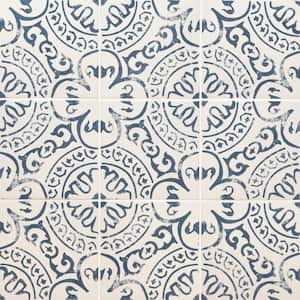 Indigo Encaustic 8 in. x 8 in. Matte Porcelain Floor and Wall Tile (371.52 sq. ft./Pallet)