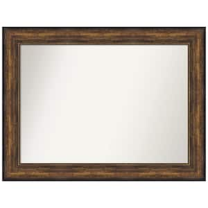 Ballroom Bronze 45.5 in. W x 34.5 in. H Non-Beveled Bathroom Wall Mirror in Bronze