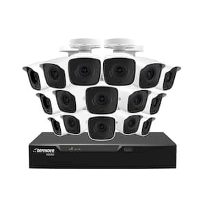 Vision Ultra HD 4K (8MP) 16 Channel 2TB DVR Wired Security Camera System with Remote Viewing and 16 Cameras