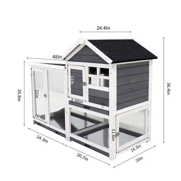 Petbarn rabbit clearance hutch