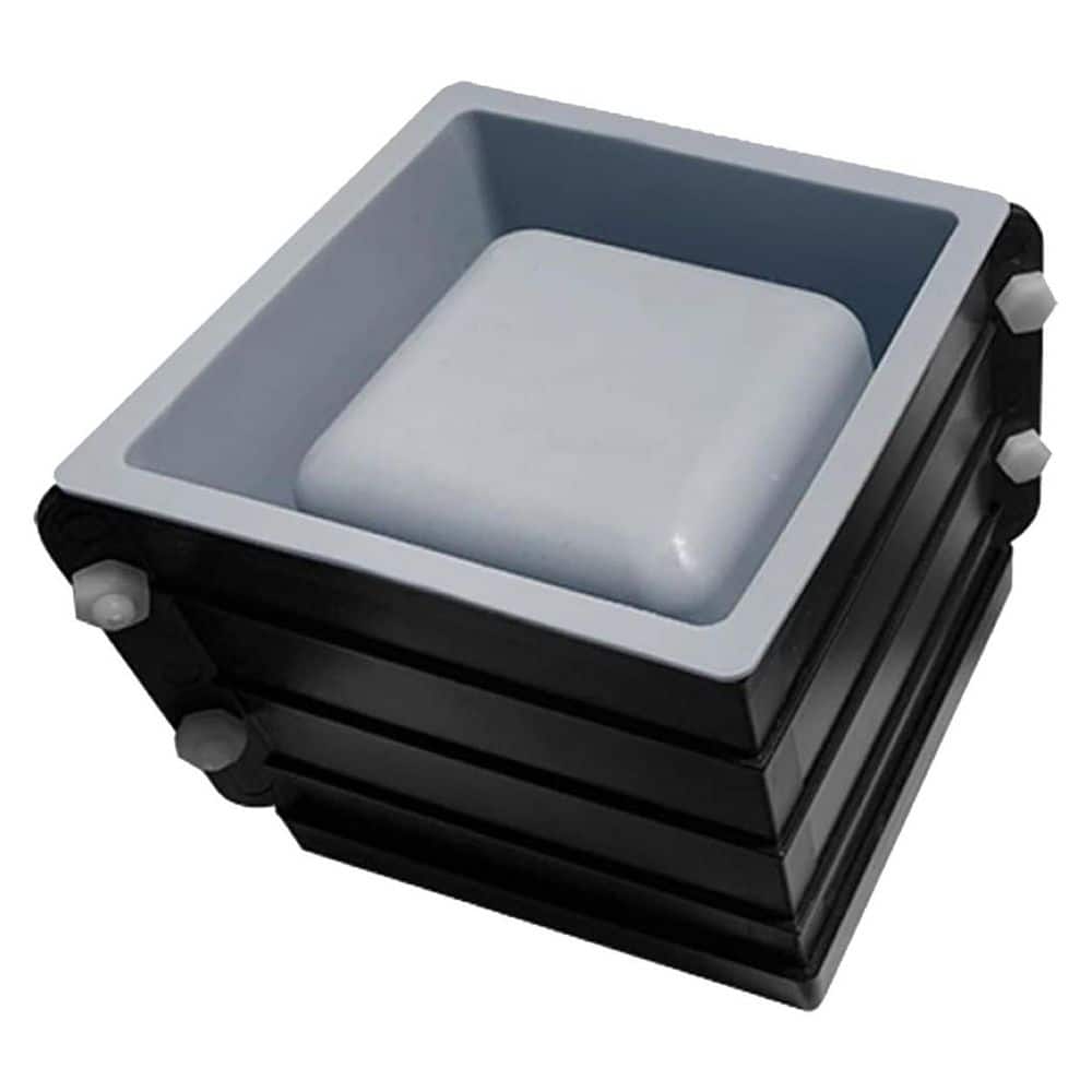 3.9 in. Silicone Square Concrete Mold for DIY Flower Pots and Succulent Planters Cube Shape Jar Holder price history on PriceWatchPro