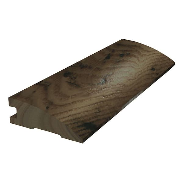 Shaw Chocolate Saddle 3/8 in. Thick x 1.5 in. Wide x 78 in. Length Flush Reducer Molding