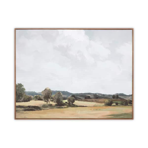 NADAAL STUDIOS Flynn Framed Art Print A Serene Journey into the Countryside Country, 34.0 in. x 26.0 in.