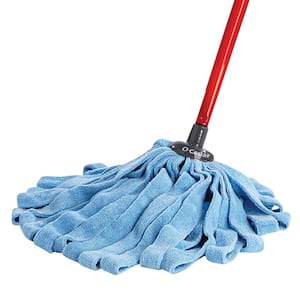 Winado Microfiber Spin Mop String with Bucket Mop Kit Blue 941228129718 -  The Home Depot