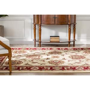 Timeless Abbasi Ivory 11 ft. x 15 ft. Traditional Area Rug