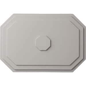 25-1/4 in. W x 17-1/4 in. H x 1-3/4 in. Felix Urethane Ceiling Medallion, Ultra-Pure White, Ultra Pure White