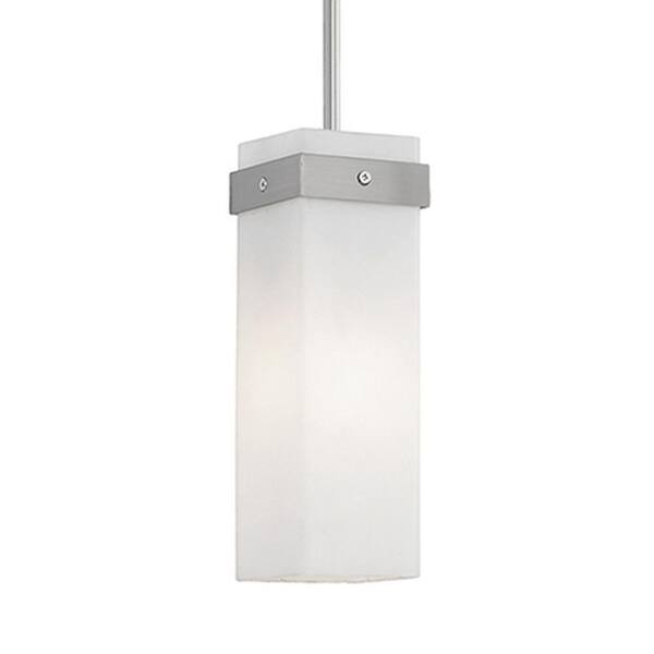 Radionic Hi Tech Rowley 1-Light Brushed Nickel Pendant