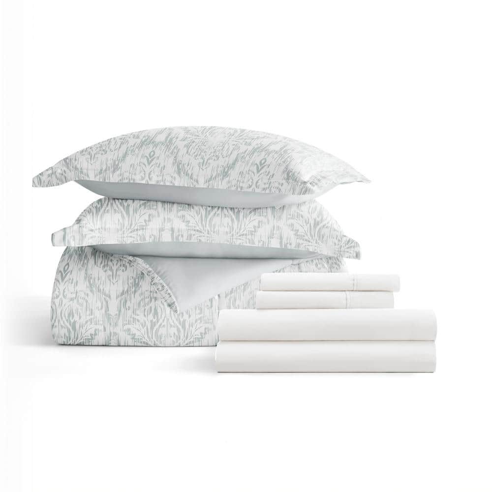 California King English Countryside Reversible Microfiber Bedding Set