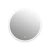 HOMLUX 32 in. W x 32 in. H Round Frameless LED Light with 3-Color and  Anti-Fog Wall Mounted Bathroom Vanity Mirror 96FB004795 - The Home Depot