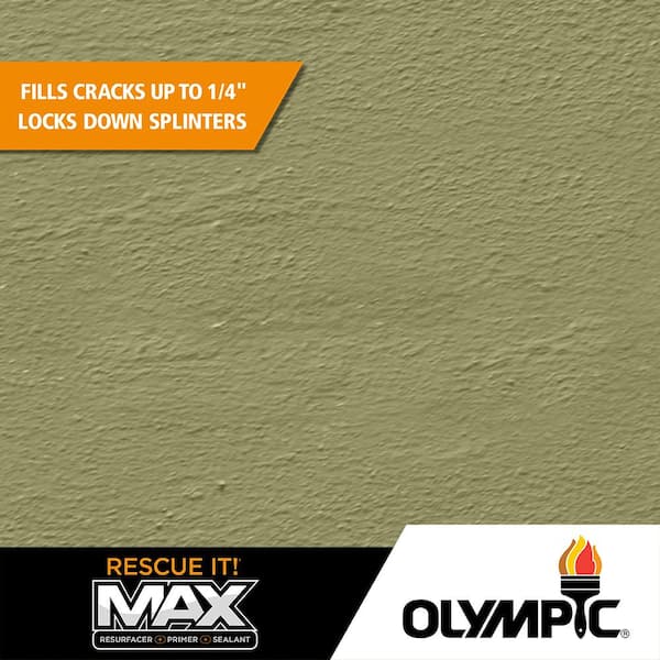 Olympic Rescue It 5 gal. SC-1043 Gray Jade Solid Exterior Deck Resurfacer and Primer with Sealer