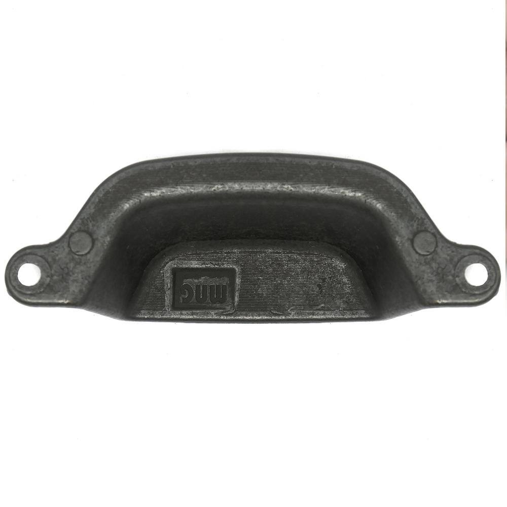 Riverstone 3" Oil Rubbed Bronze Cup Pull with Hardware