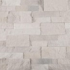 Iceland Gray Ledger Panel 6 in. x 24 in. Natural Travertine Wall Tile (6 sq. ft./Case)