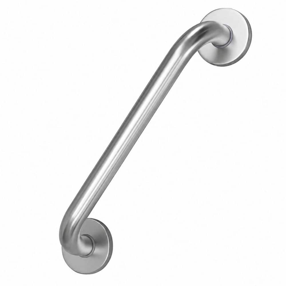 16 in. x 1.25 in. Concealed Screw Shower Grab Bar in Brushed Nickel Anti Slip Stainless Steel for Bathroom Safety price history on PriceWatchPro