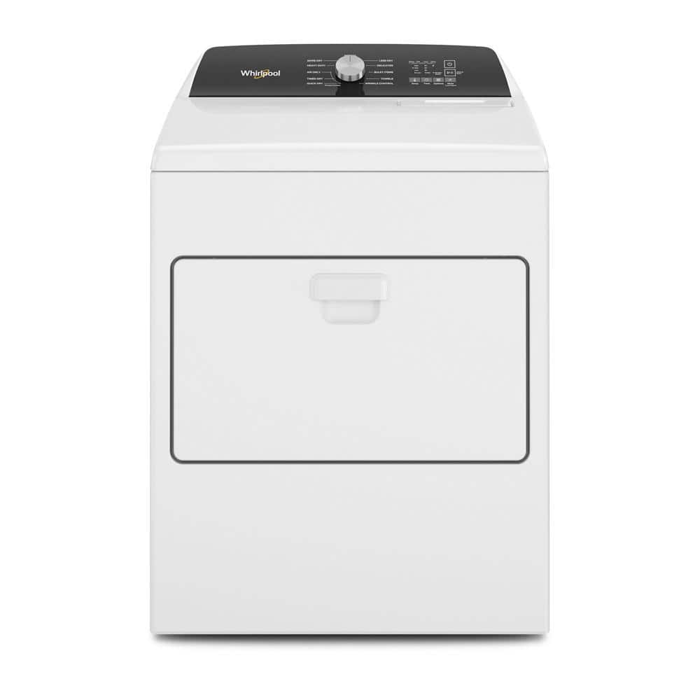 7 cu. ft. White Top Load Electric Moisture Sensing Dryer