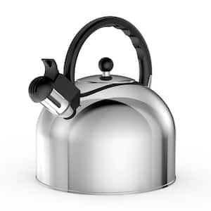Creative Home Camille 3.0 Qt. Stainless Steel Whistling Tea Kettle with  Aluminum Capsulated Bottom in Metallic Copper 77062 - The Home Depot
