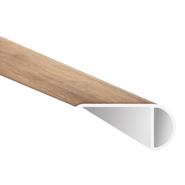 Brighton Baxter 1.03 in. T x 2.23 in. W x 94 in. L Luxury Vinyl Overlapping Stair Nose Molding