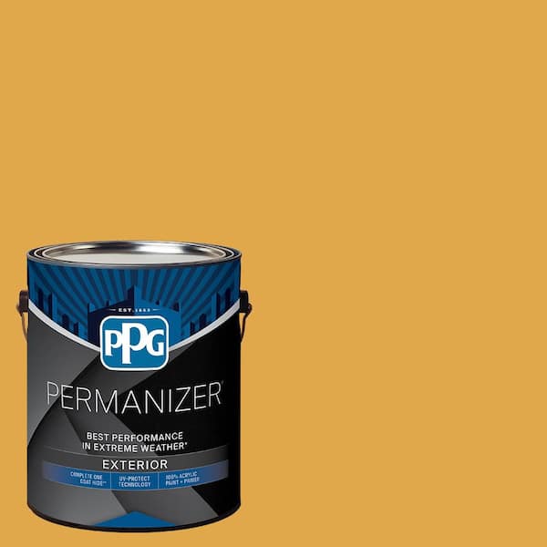 1 gal. PPG1209-6 Brass Mesh Semi-Gloss Exterior Paint