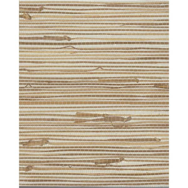 York Wallcoverings Wide Knotted Grass Paper Strippable Wallpaper (Covers 72 sq. ft.)