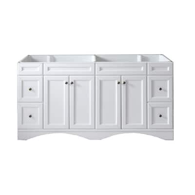 Talisa 71 in. W Bath Vanity Cabinet Only in White