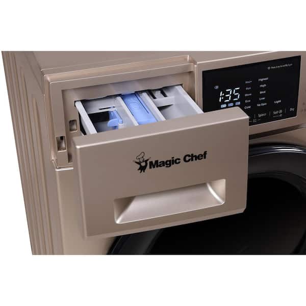 2.7 cu. ft. 120-Volt Gold All in One Ventless Electric Washer Dryer Combo
