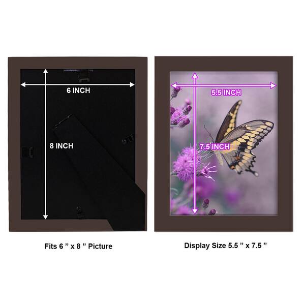 Photo frame table with cardboard 6 inch four hole combination photo frame  hanging wall two or