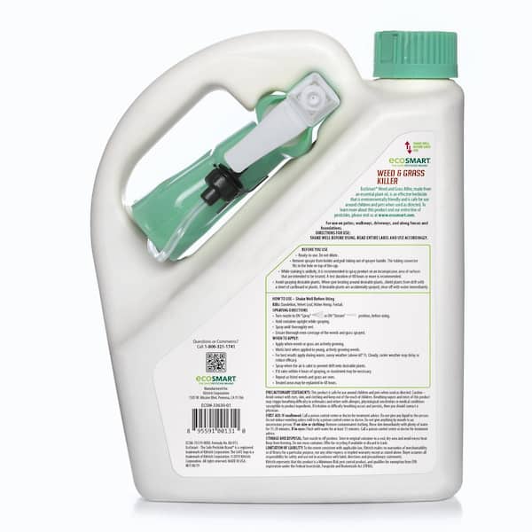 EcoSmart 64 Natural, GlyphosateFree Weed And Grass Killer, 46 OFF