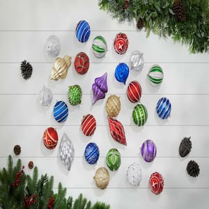 10 Count Holiday Traditions Ornaments