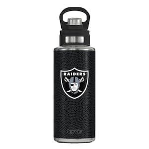 NFL LV RAIDER LOGO BK 32 oz. Wide Mouth Water Bottle Powder Coated Standard Lid