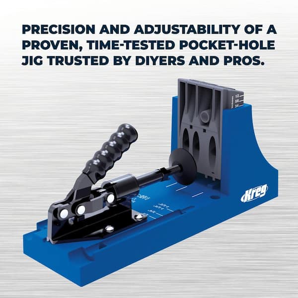 Kreg Pocket-Hole Jig K4 K4B - The Home Depot