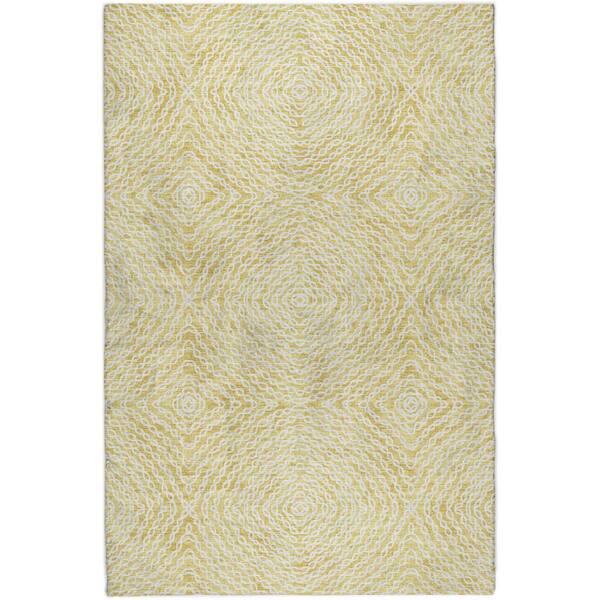 Dream Shag Premium Machine Washable Abstract ADS74 Gilded 3 ft. x 5 ft. Area Rug
