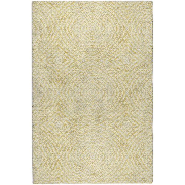 Dream Shag Premium Machine Washable Abstract ADS74 Gilded 5 ft. x 7 ft. 6 in. Area Rug