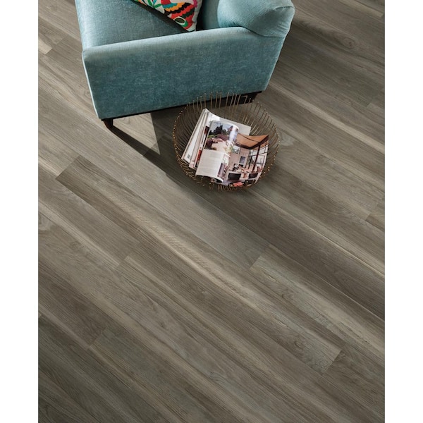 Grand Slam Mantle 12 MIL x 6 in. W x 48 in. L Water Resistant Glue Down Vinyl Plank Flooring (41.72 sq. ft./ case )
