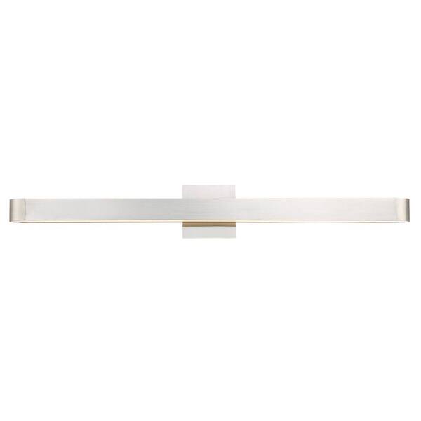 Eurofase Moni Collection 22-Watt Chrome Integrated LED Sconce