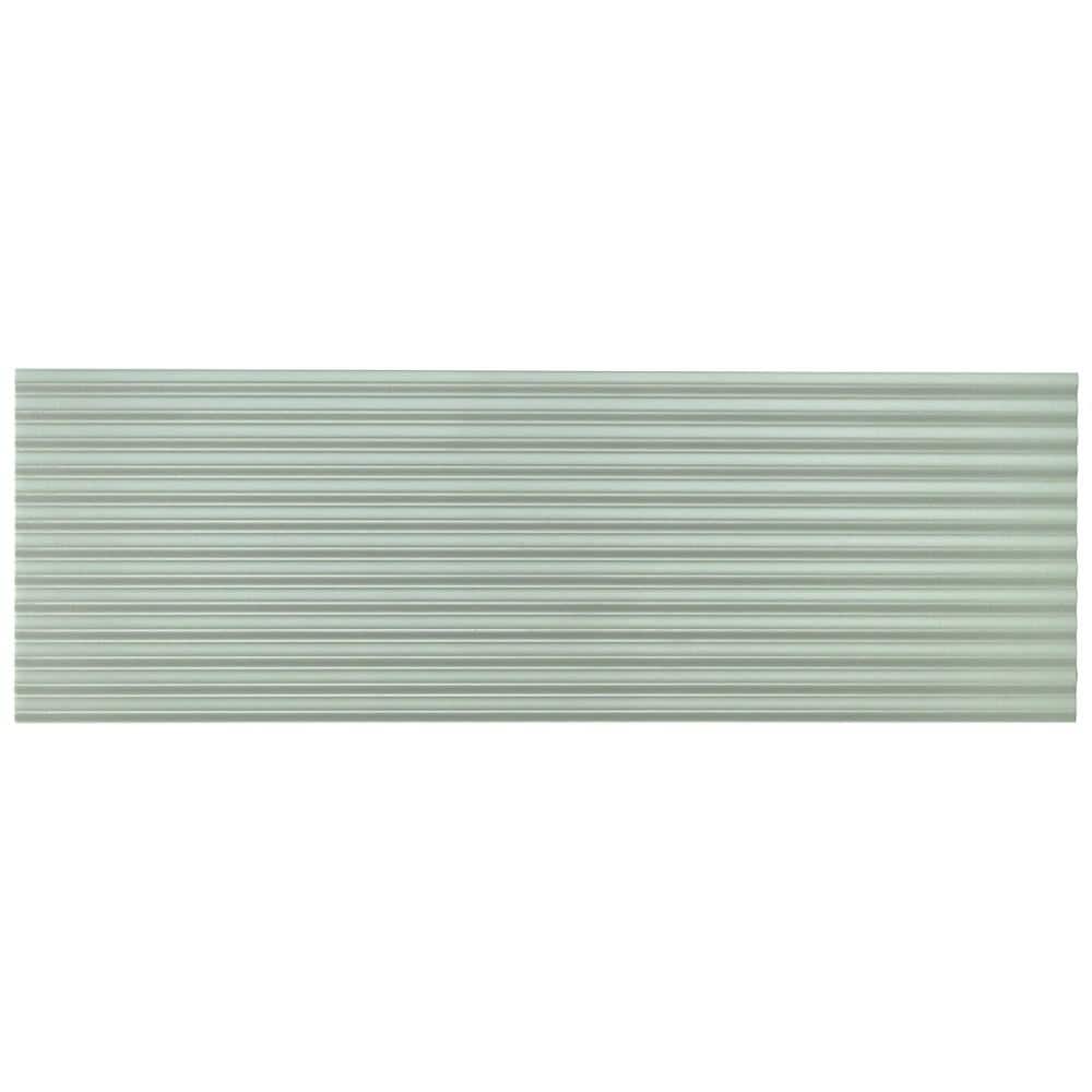 Linear Aquamarine 4 in. x 0.51 in. Matte Ceramic Wall Tile Sample price history on PriceWatchPro