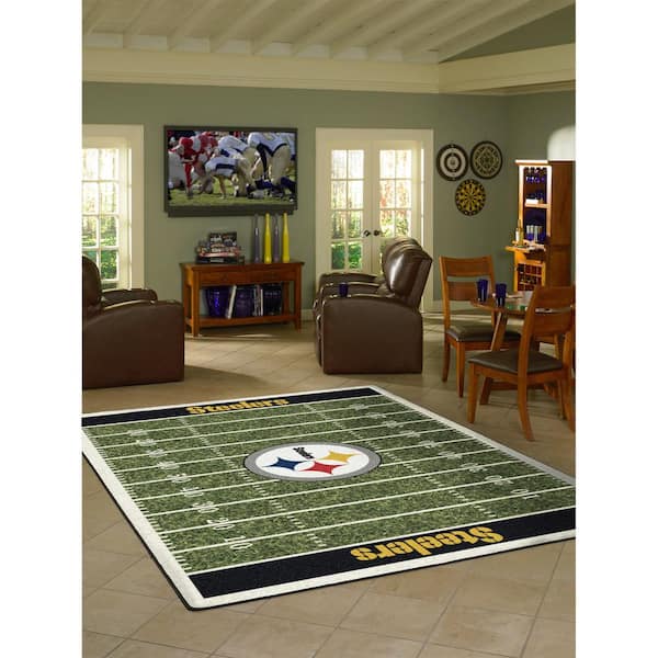 PITTSBURGH STEELERS 6X8 HOMEFIELD RUG