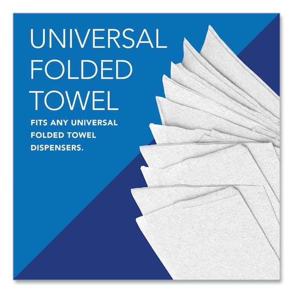 TORK 9.13 in. x 9.5 in. Premium Soft Xpress 3-Panel Multi-Fold 2-Ply Folded Paper  Towels (135/Pack, 16-Packs/Carton) TRKMB579 - The Home Depot