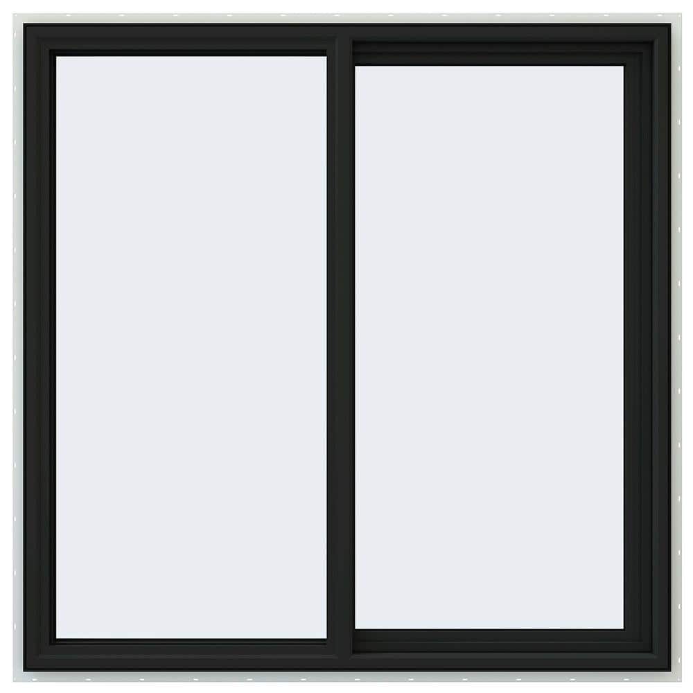 Reviews for JELD-WEN 48 in. x 48 in. V-4500 Series Bronze Exterior ...
