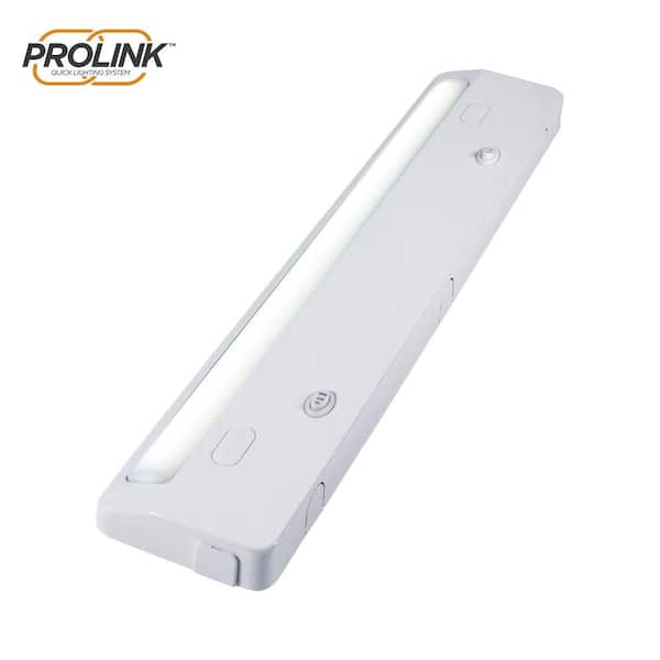 ULTRA PROGRADE ProLink Hardwired 24 in. LED White Under Cabinet Light, Linkable, 3 Color Temperature Options