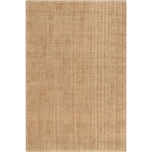 Lani Boucle Natural 5 ft. x 7 ft. 6 in. Hand-Woven Jute Farmhouse Solid Pattern Area Rug