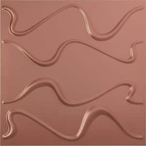 19 5/8 in. x 19 5/8 in. Versailles EnduraWall Decorative 3D Wall Panel, Champagne Pink (12-Pack for 32.04 Sq. Ft.)