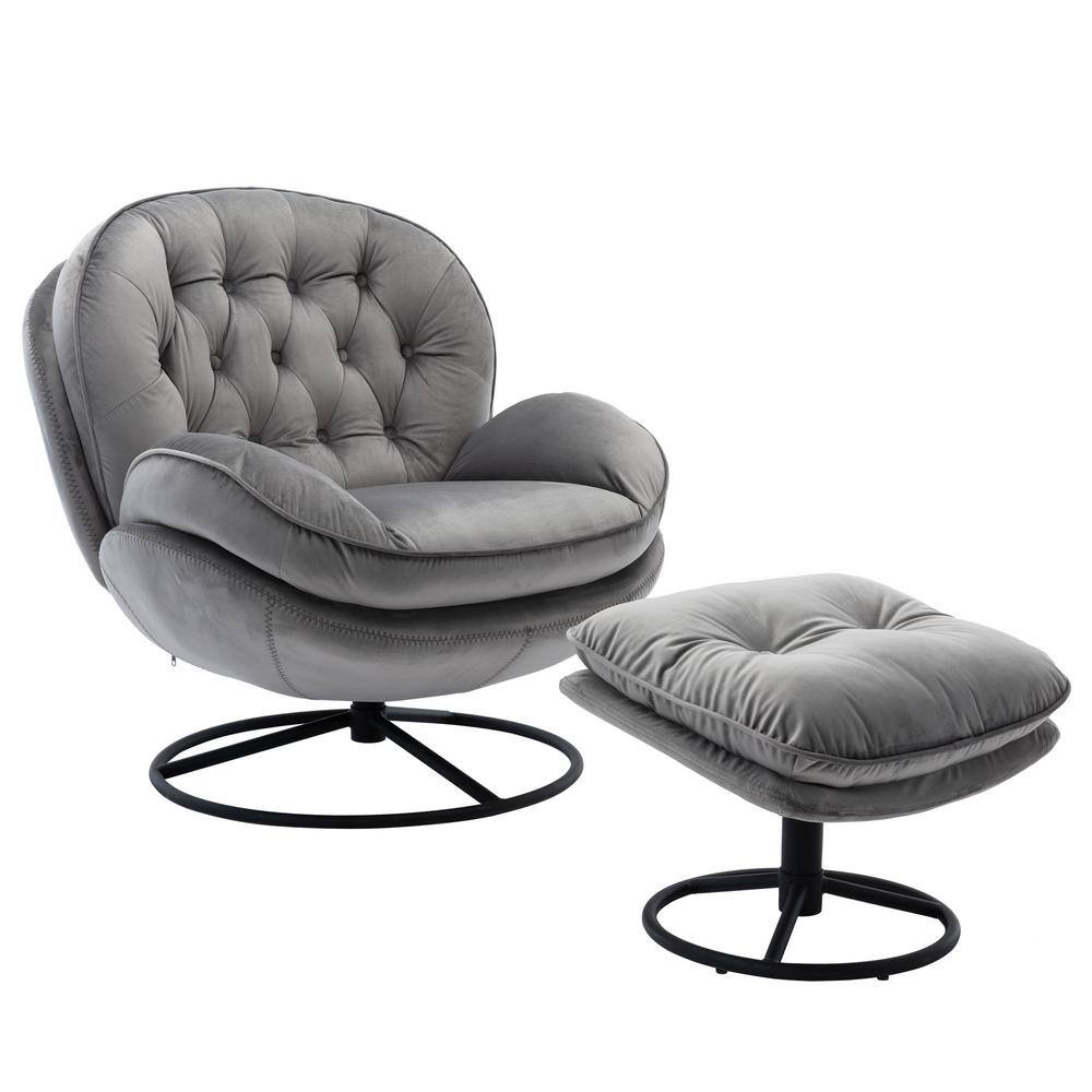 nemorin swivel lounge chair and ottoman