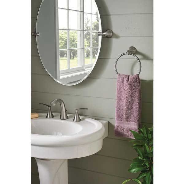 Darcy 8 in. Widespread 2-Handle High-Arc Bathroom Faucet in Spot Resist Brushed Nickel