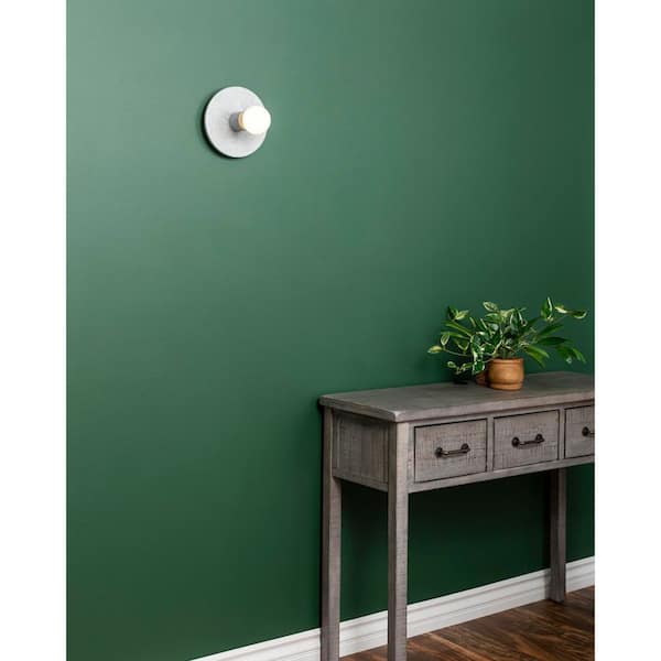 Ambiance Collection 8 in. 1 Light Concrete Ceramic Wall Sconce