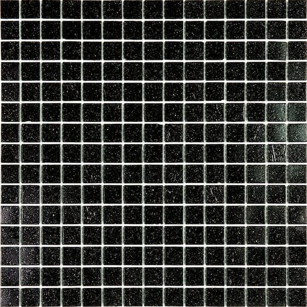 Apollo Tile Dune Glossy Dark Brown 12 in. x 12 in. Glass Mosaic Wall and Floor Tile (20 sq. ft./case) (20-pack)