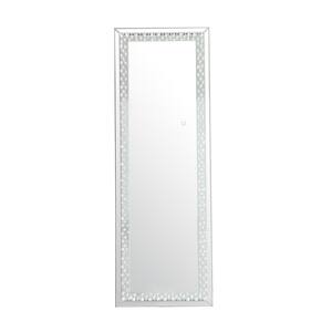Timeless Home 22 in. W x 63 in. H Contemporary Rectangular Iron Framed LED Wall Bathroom Vanity Mirror in Clear Mirror