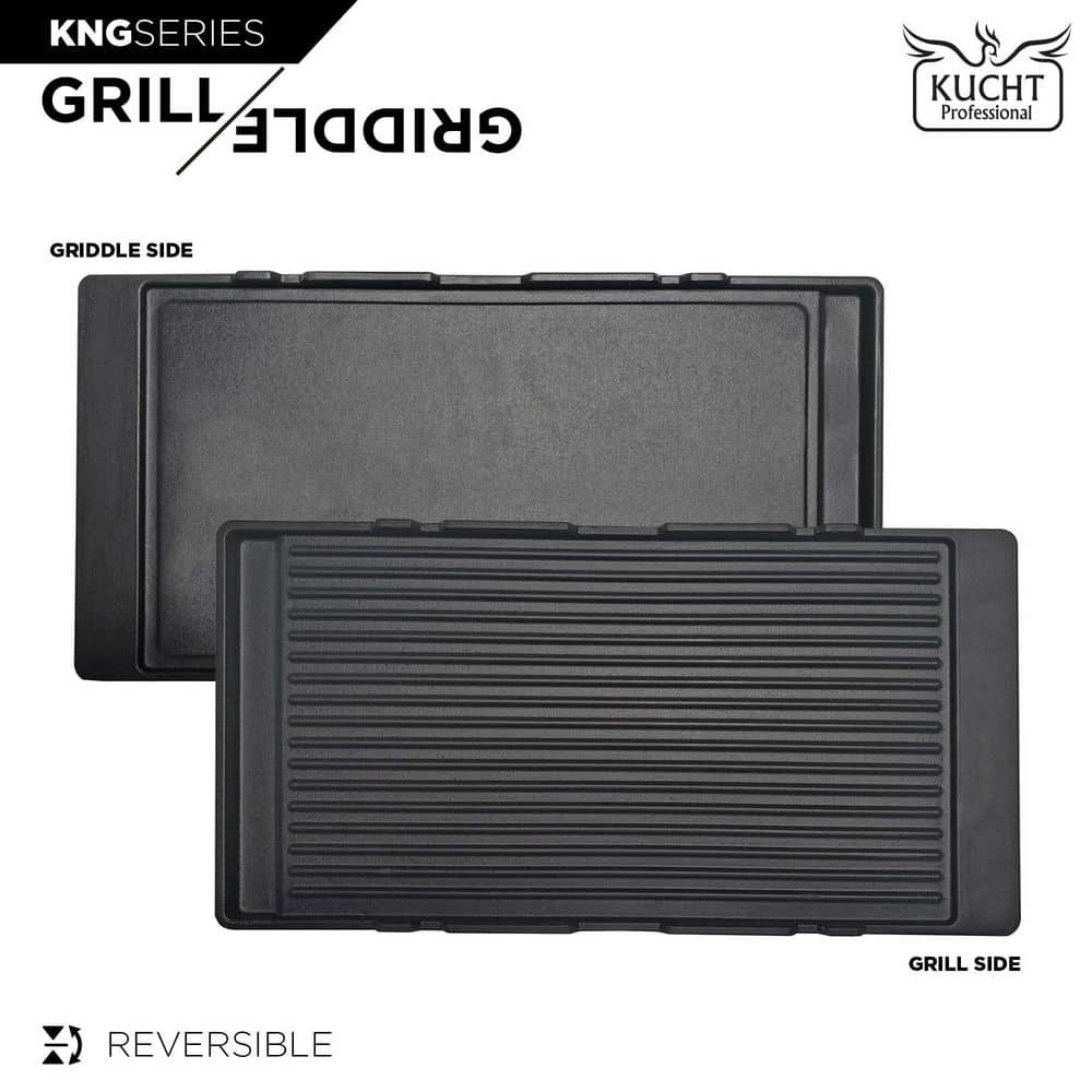 48" Stainless Steel Freestanding Natural Gas Range with Double Oven and Griddle
