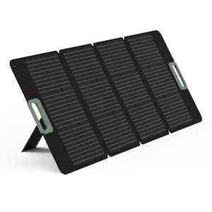 100-Watt Portable Solar Panel, Foldable Waterproof for Outdoor Power connect USB, Power Station/Generator, Chainable